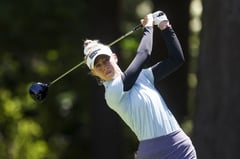 Korda marks return from ‘dog days’
with Evian stint